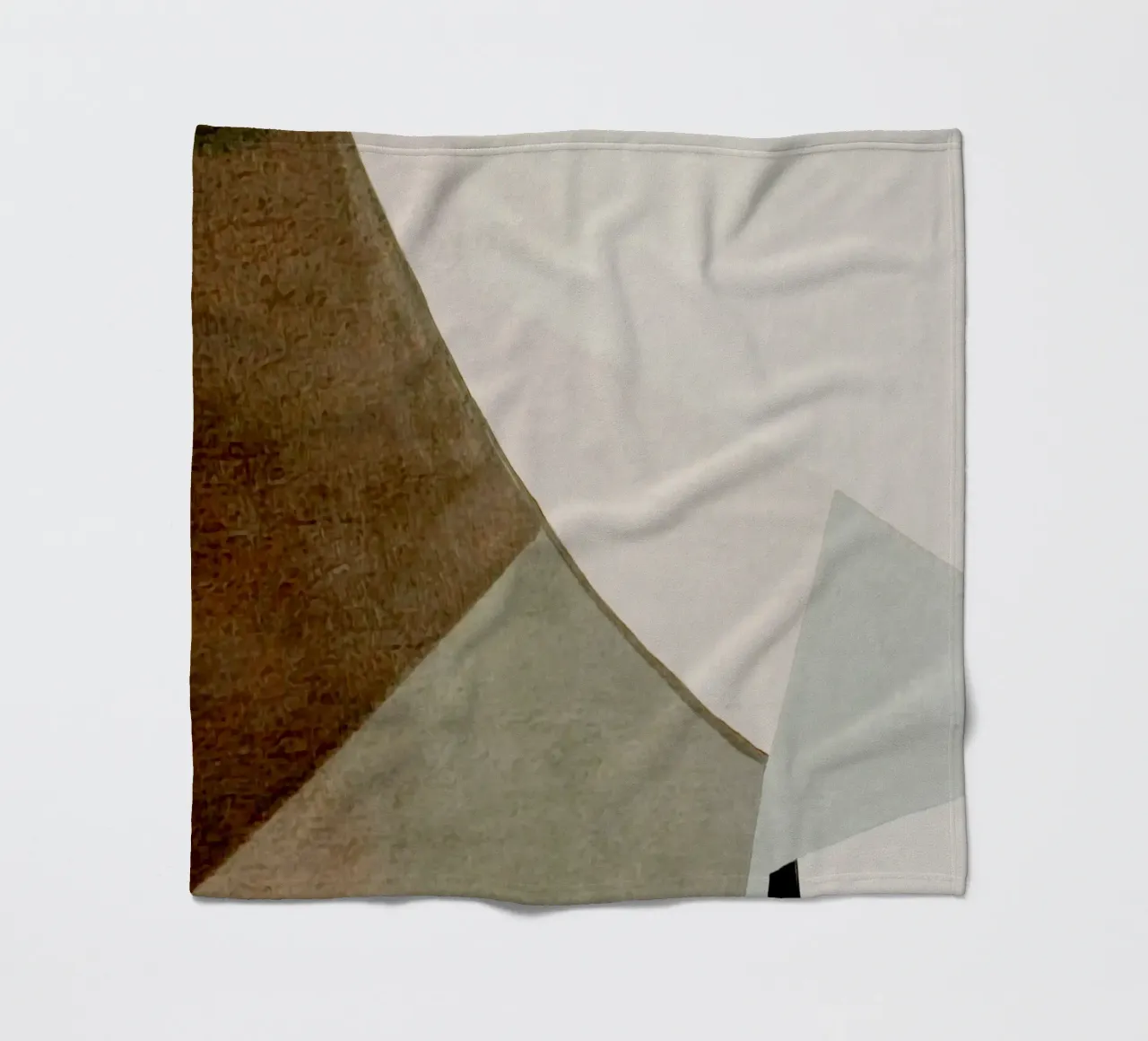 abstract simple geometric squares coperta in pile da vintageshop