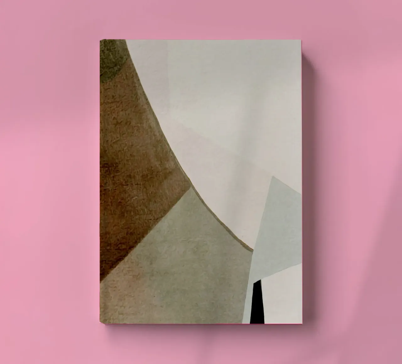 abstract simple geometric squares Notizbuch von vintageshop