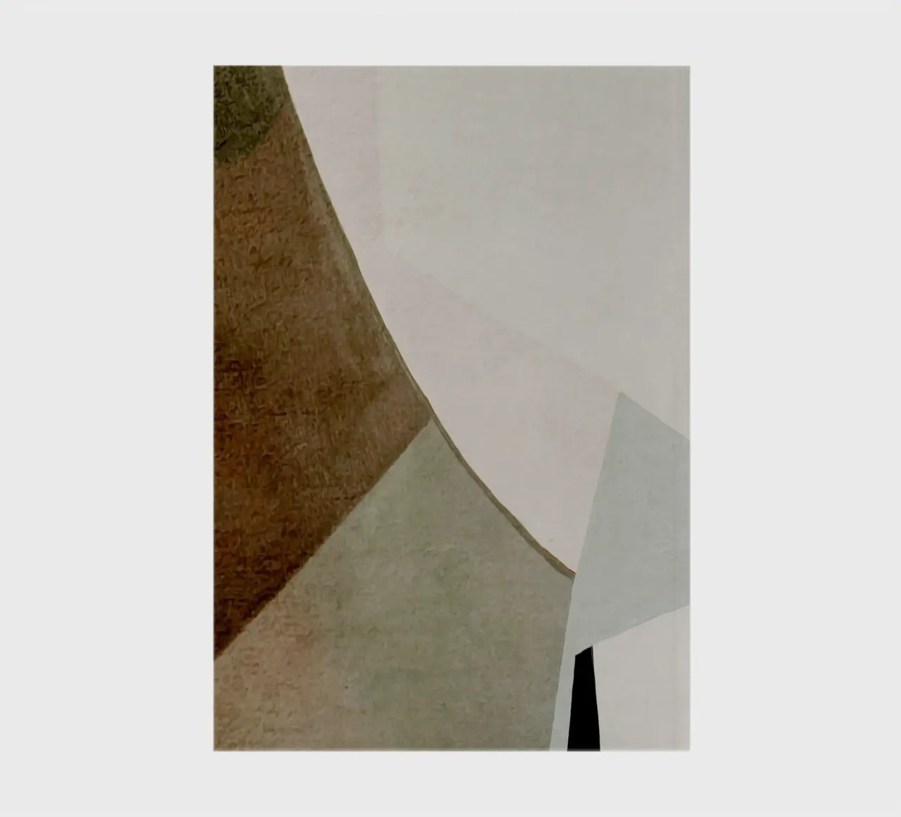 abstract simple geometric squares Notizbuch von vintageshop