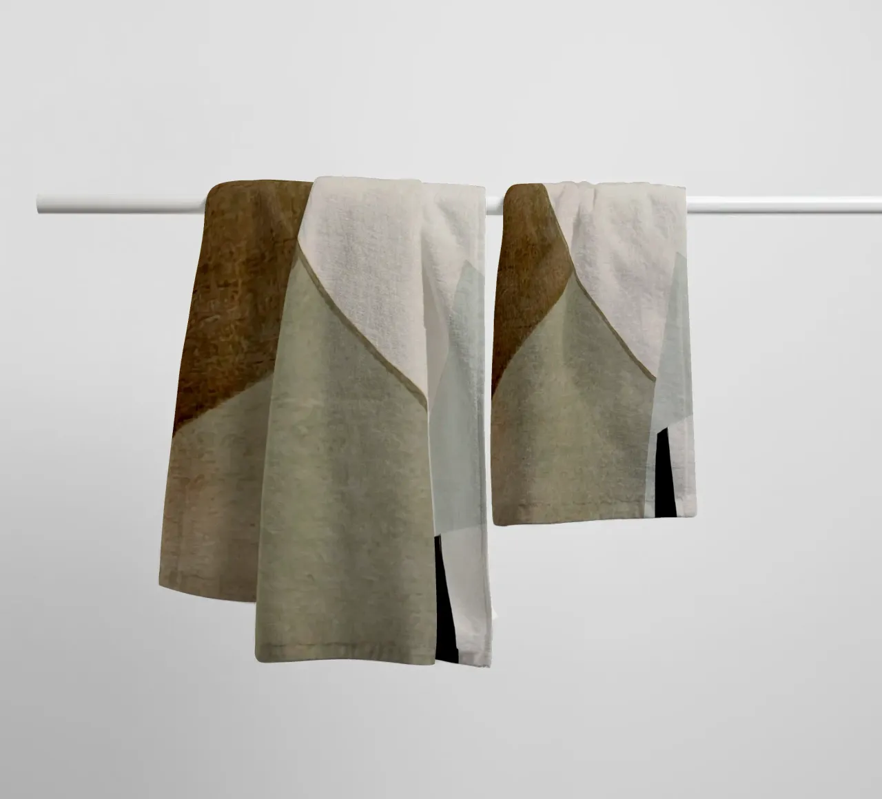 abstract simple geometric squares asciugamano da bagno da vintageshop