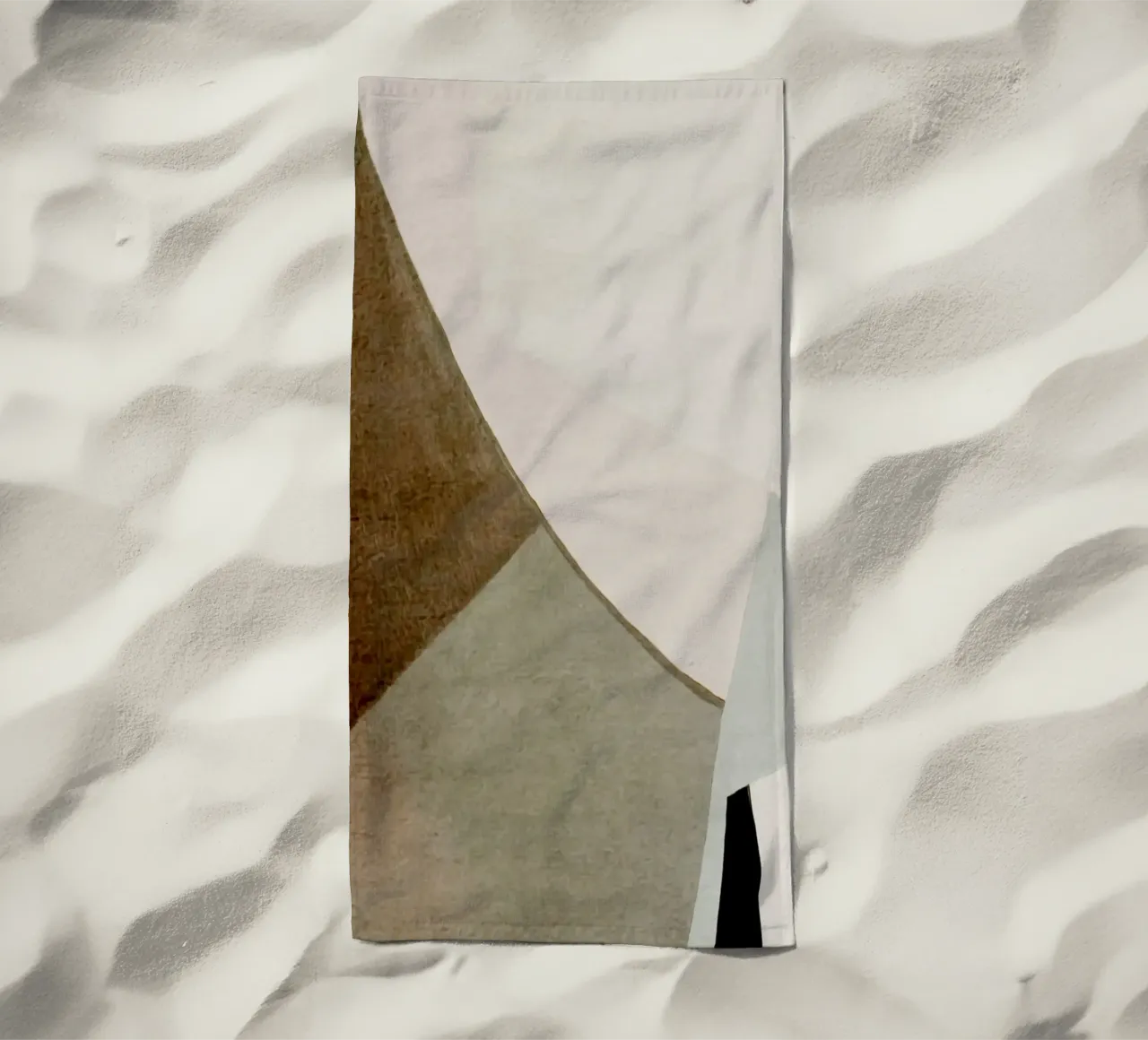 abstract simple geometric squares telo mare da vintageshop