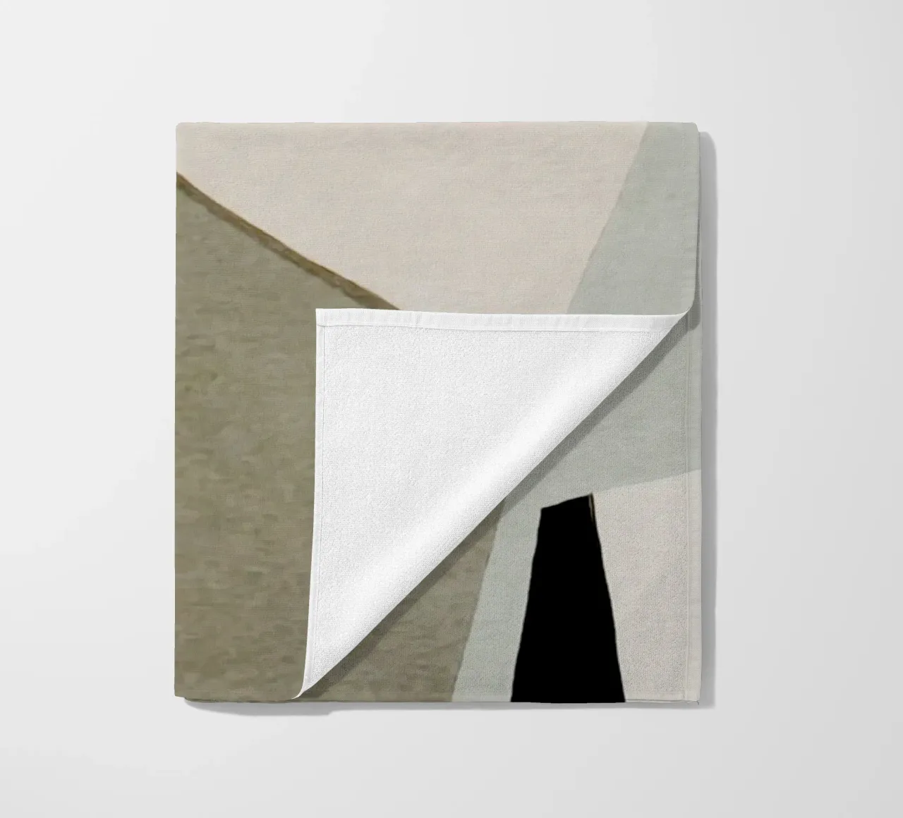 abstract simple geometric squares telo mare da vintageshop