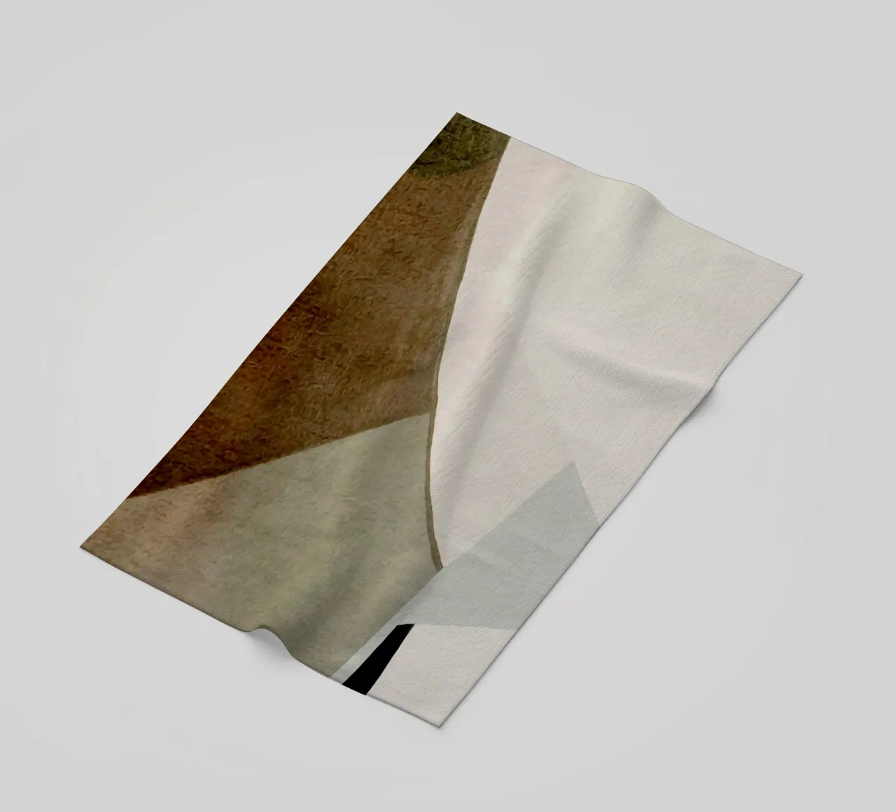 abstract simple geometric squares telo mare da vintageshop