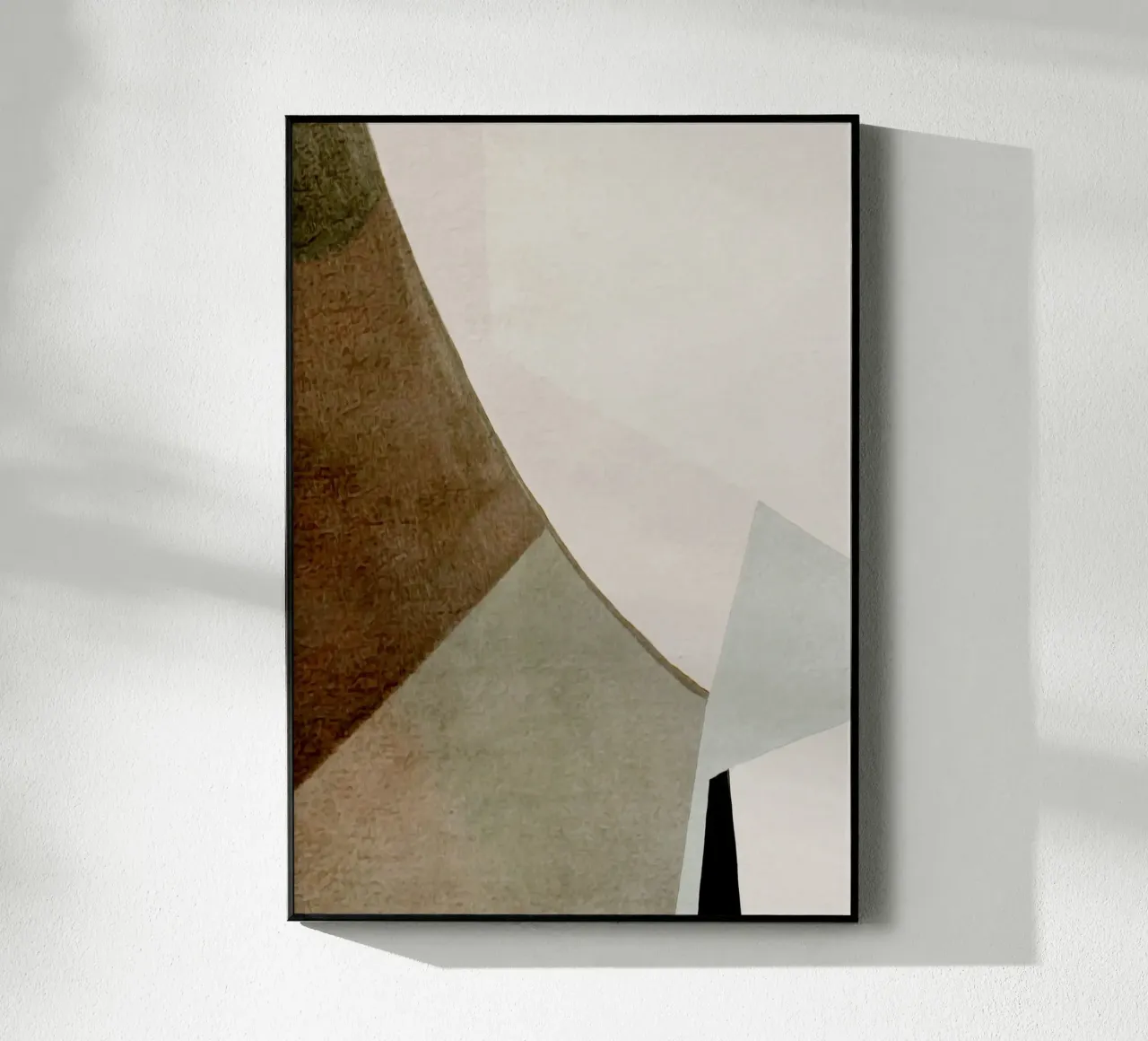 abstract simple geometric squares acryl van vintageshop
