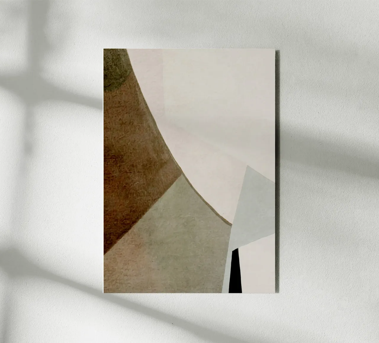 abstract simple geometric squares alluminio dibond da vintageshop