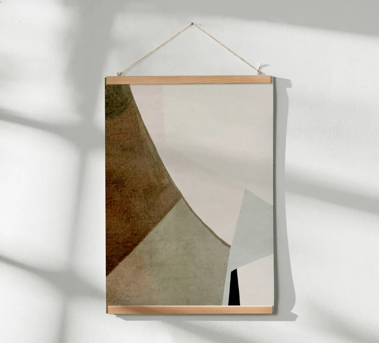 abstract simple geometric squares poster da vintageshop