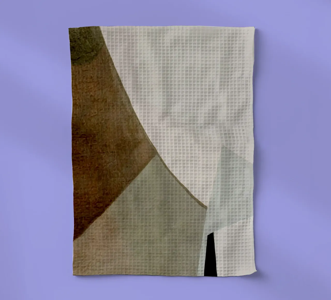 abstract simple geometric squares canovaccio da cucina da vintageshop