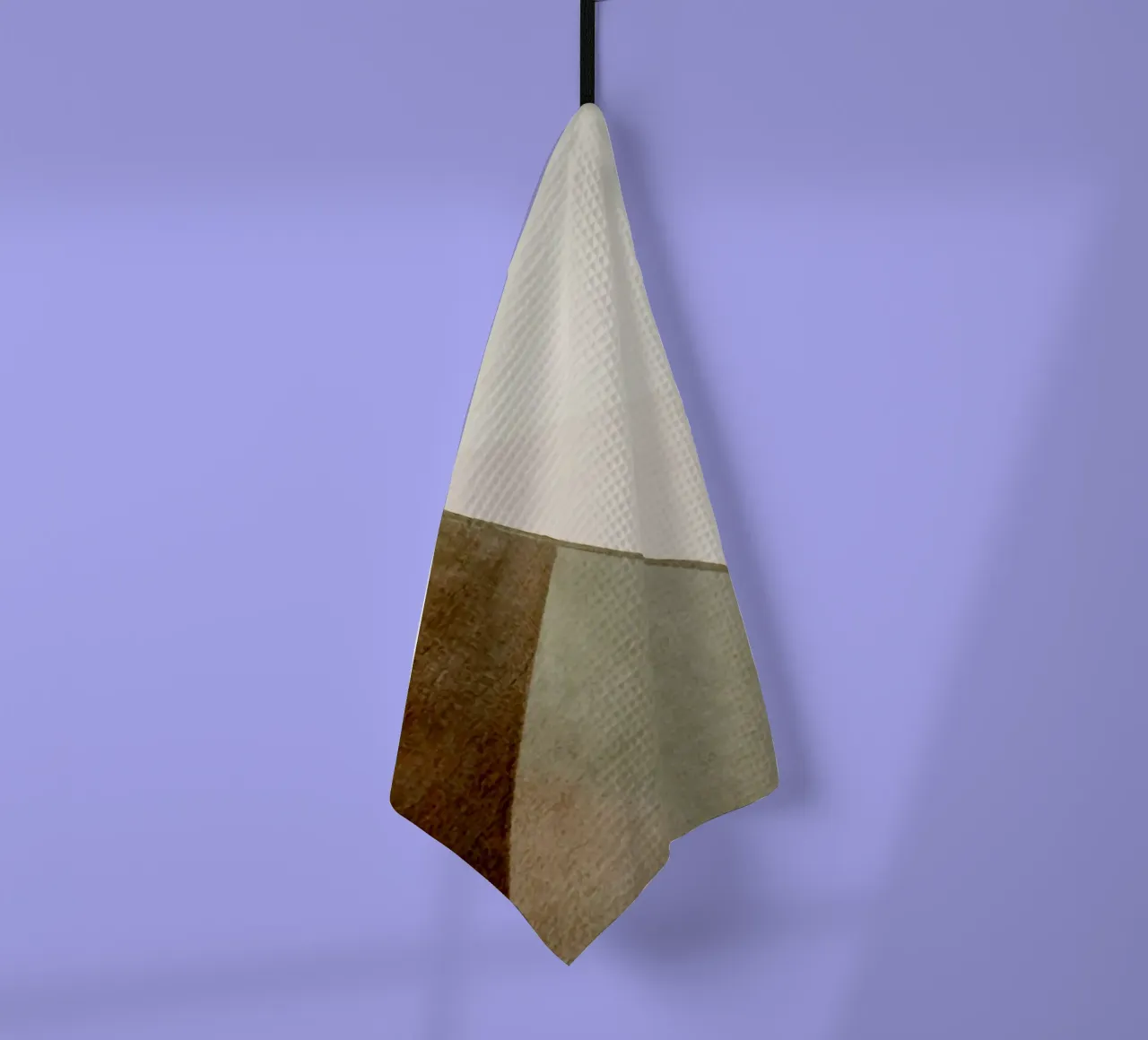 abstract simple geometric squares canovaccio da cucina da vintageshop