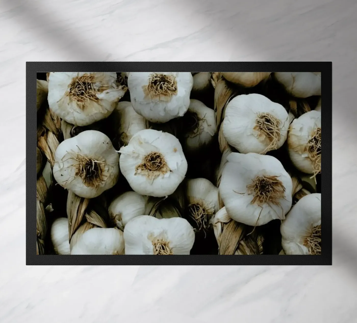 So Much Garlic deurmat van Sebastian Hilgetag