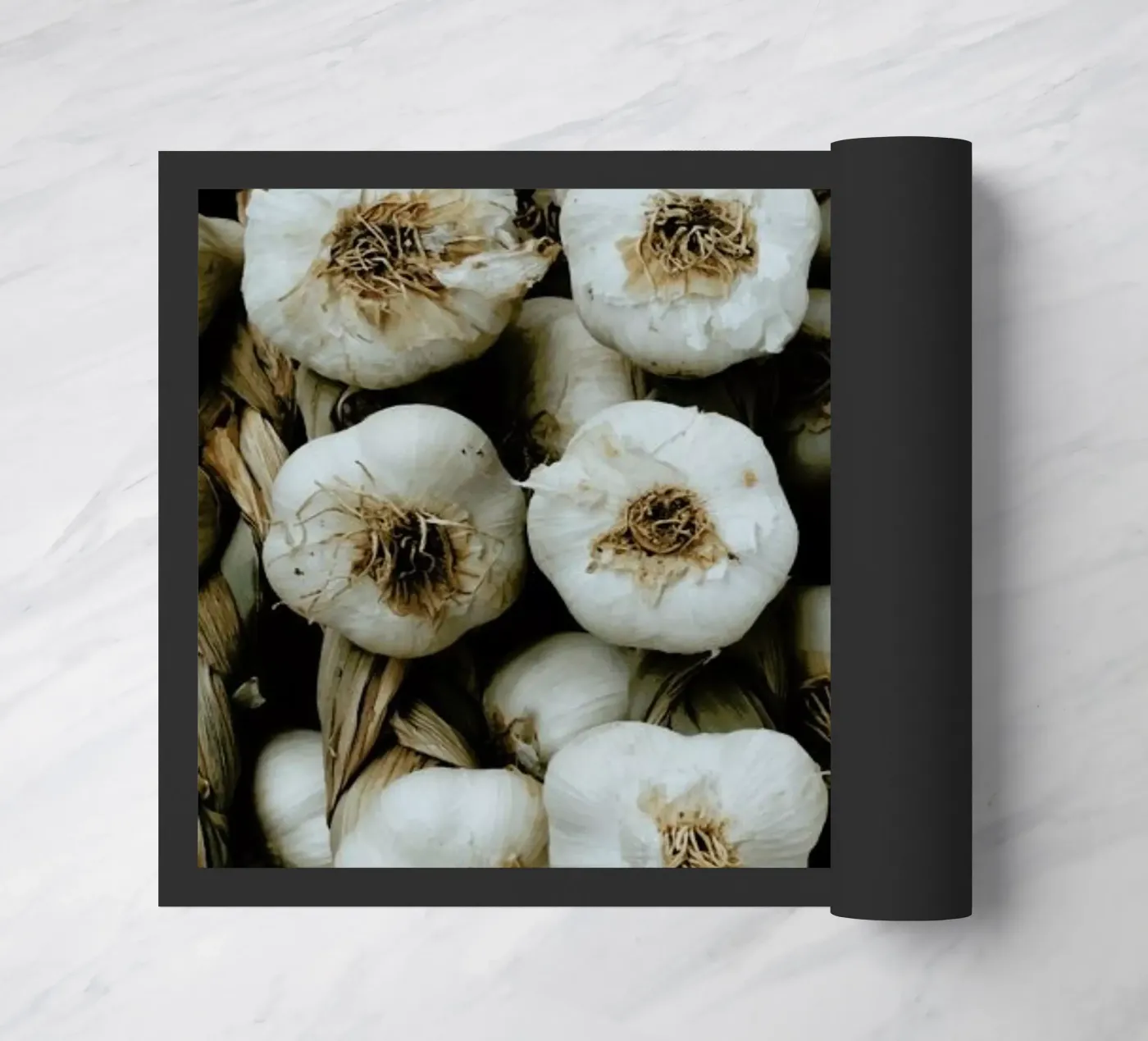 So Much Garlic deurmat van Sebastian Hilgetag
