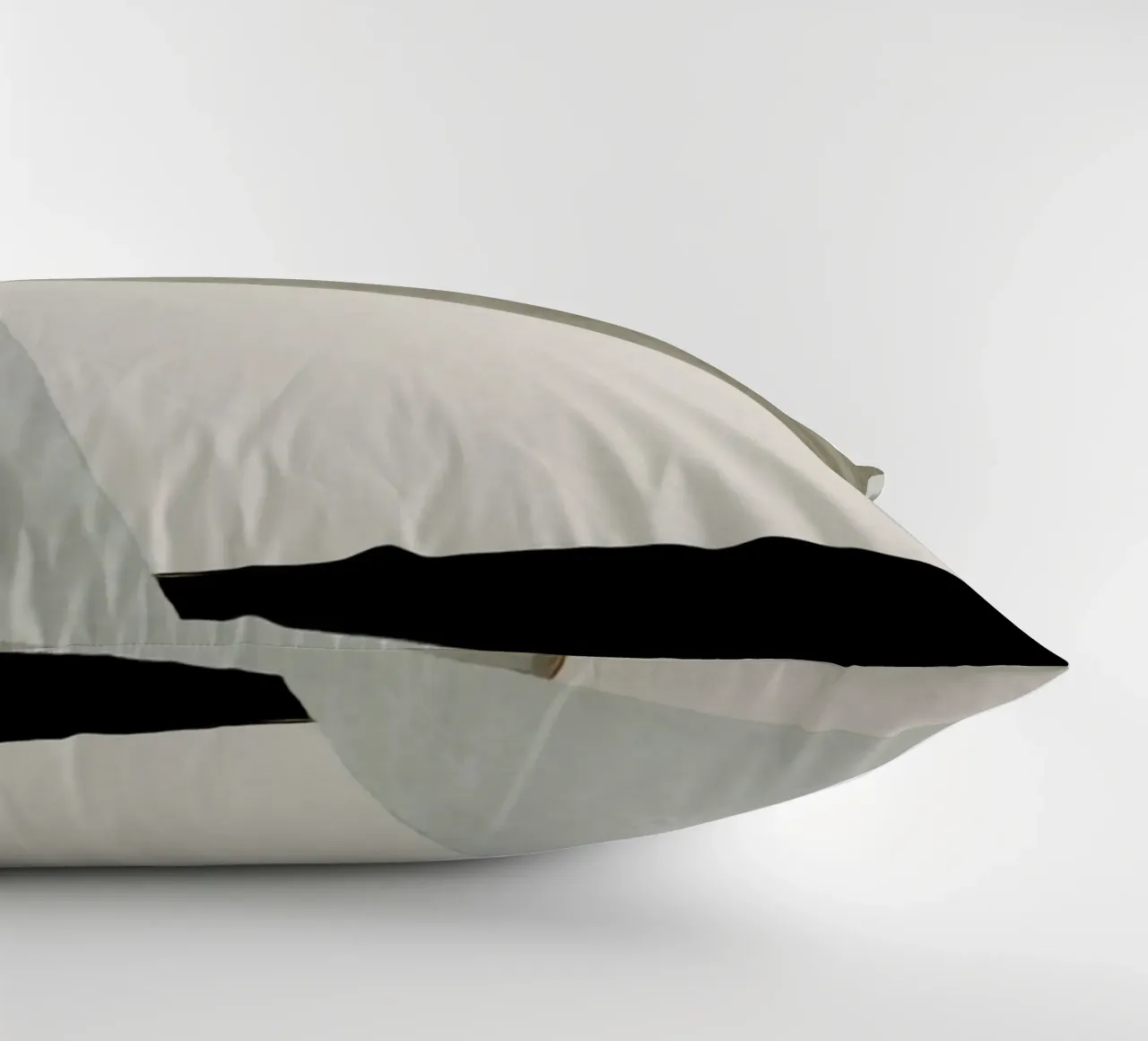 abstract simple geometric gray squares cuscino da vintageshop