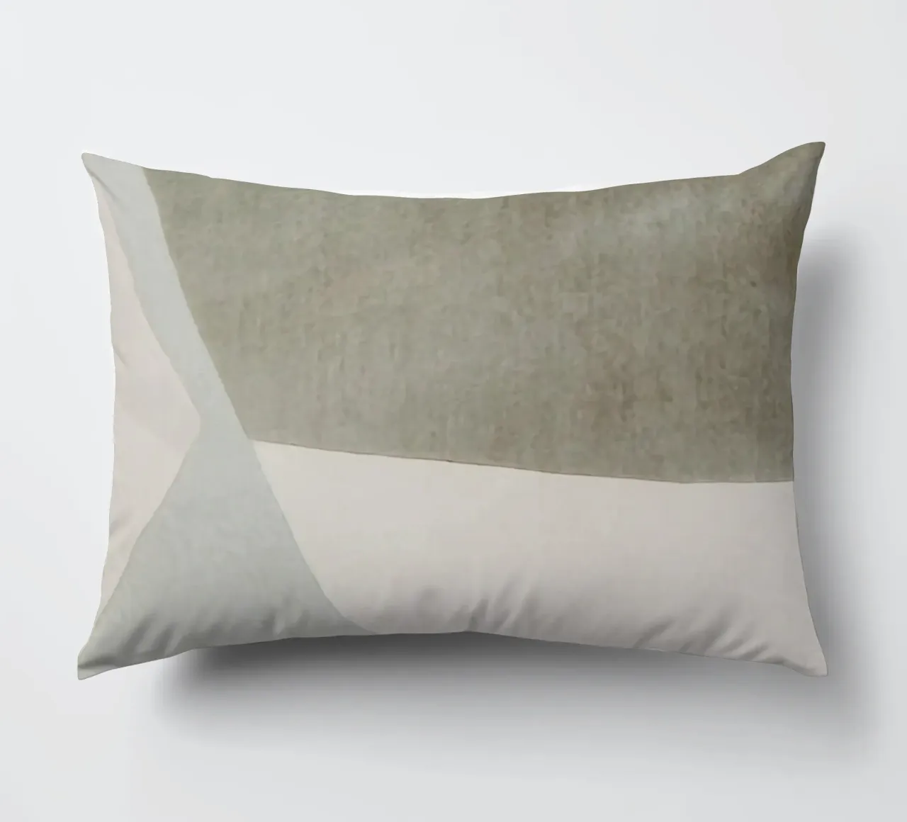 abstract simple geometric gray squares cuscino da vintageshop