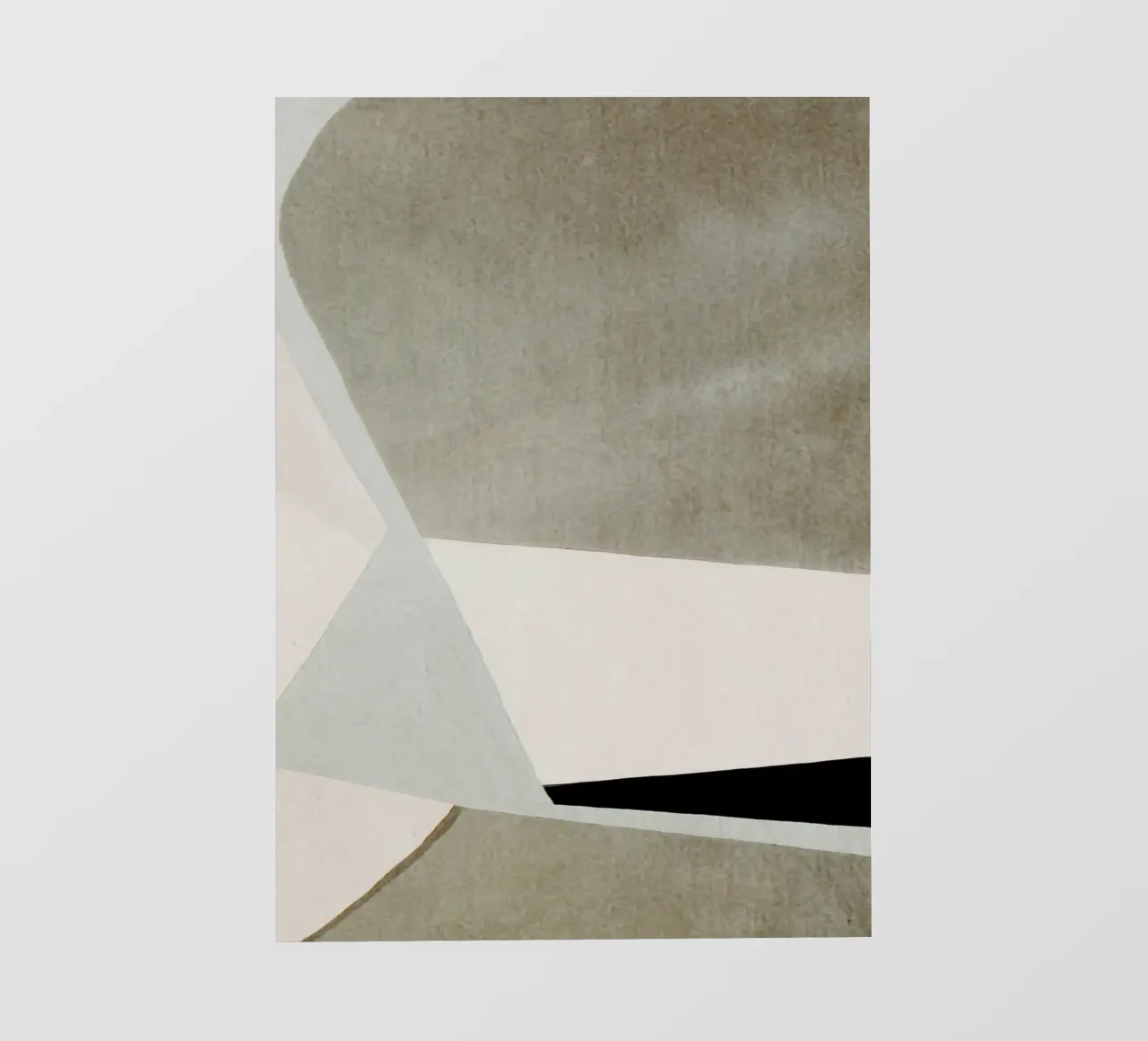 abstract simple geometric gray squares Backlit Folie von vintageshop