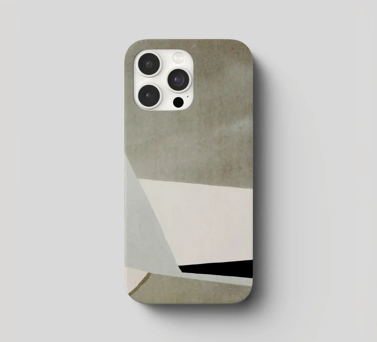 abstract simple geometric gray squares cover iphone da vintageshop