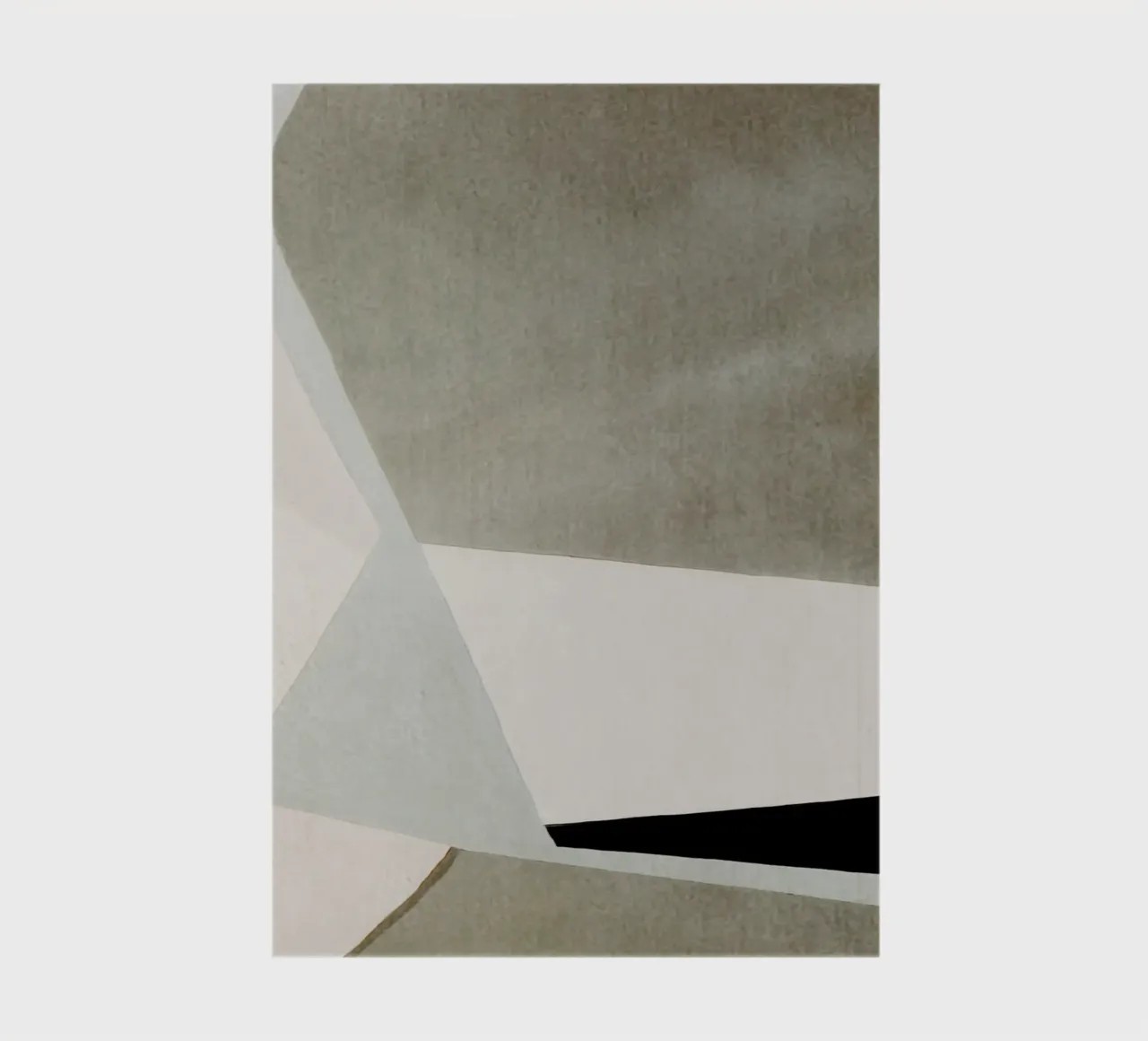 abstract simple geometric gray squares notebook by vintageshop