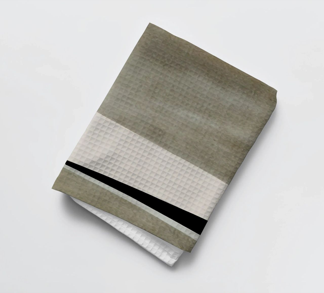 abstract simple geometric gray squares canovaccio da cucina da vintageshop