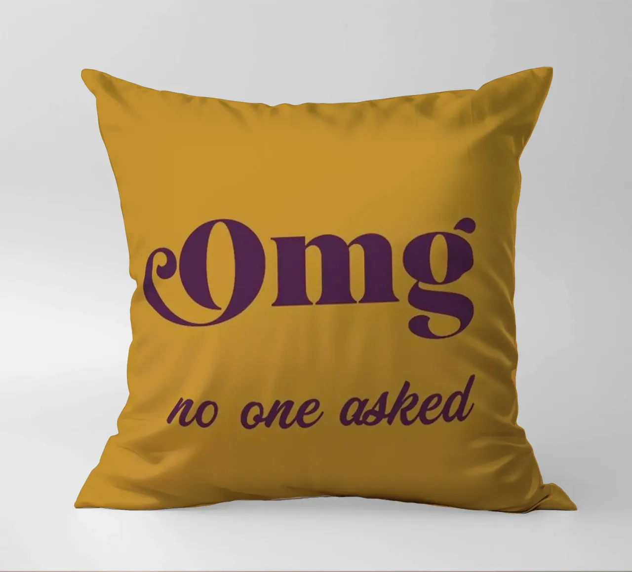 Omg Mustard cuscino da Trabolt Design
