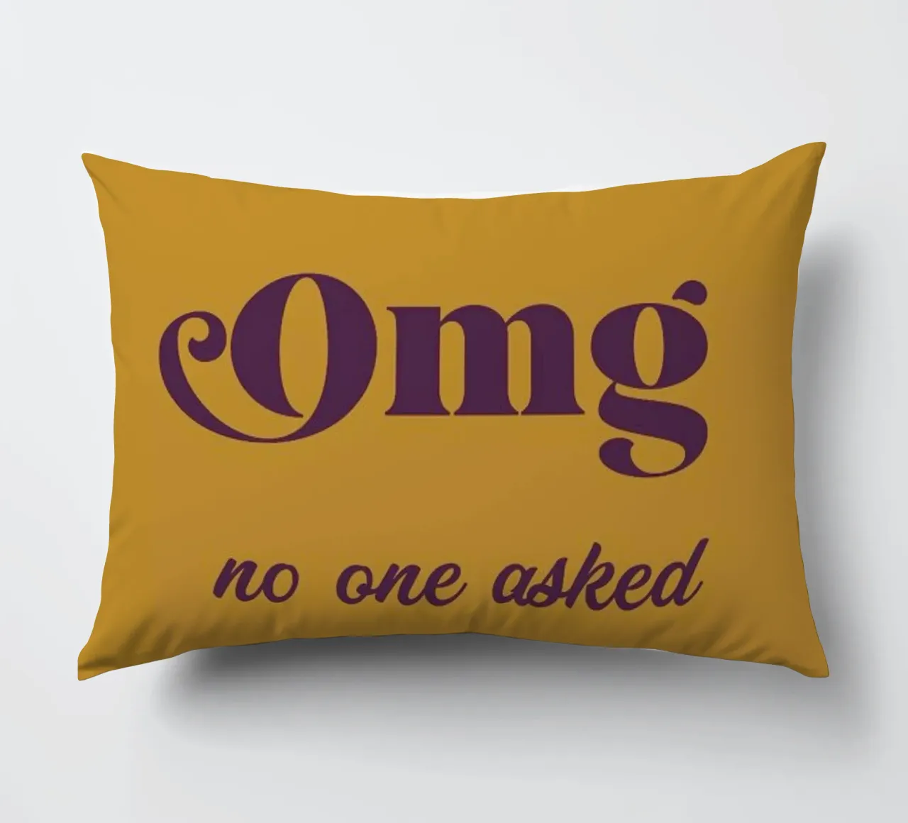 Omg Mustard cuscino da Trabolt Design