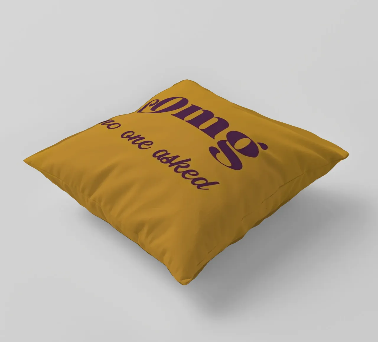 Omg Mustard cuscino da Trabolt Design