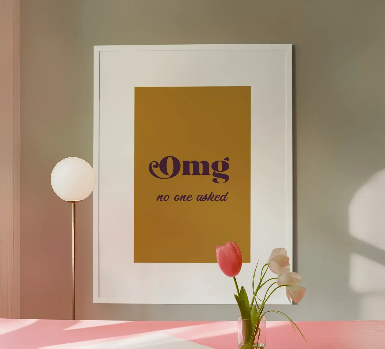 Omg Mustard hahnemühle by Trabolt Design