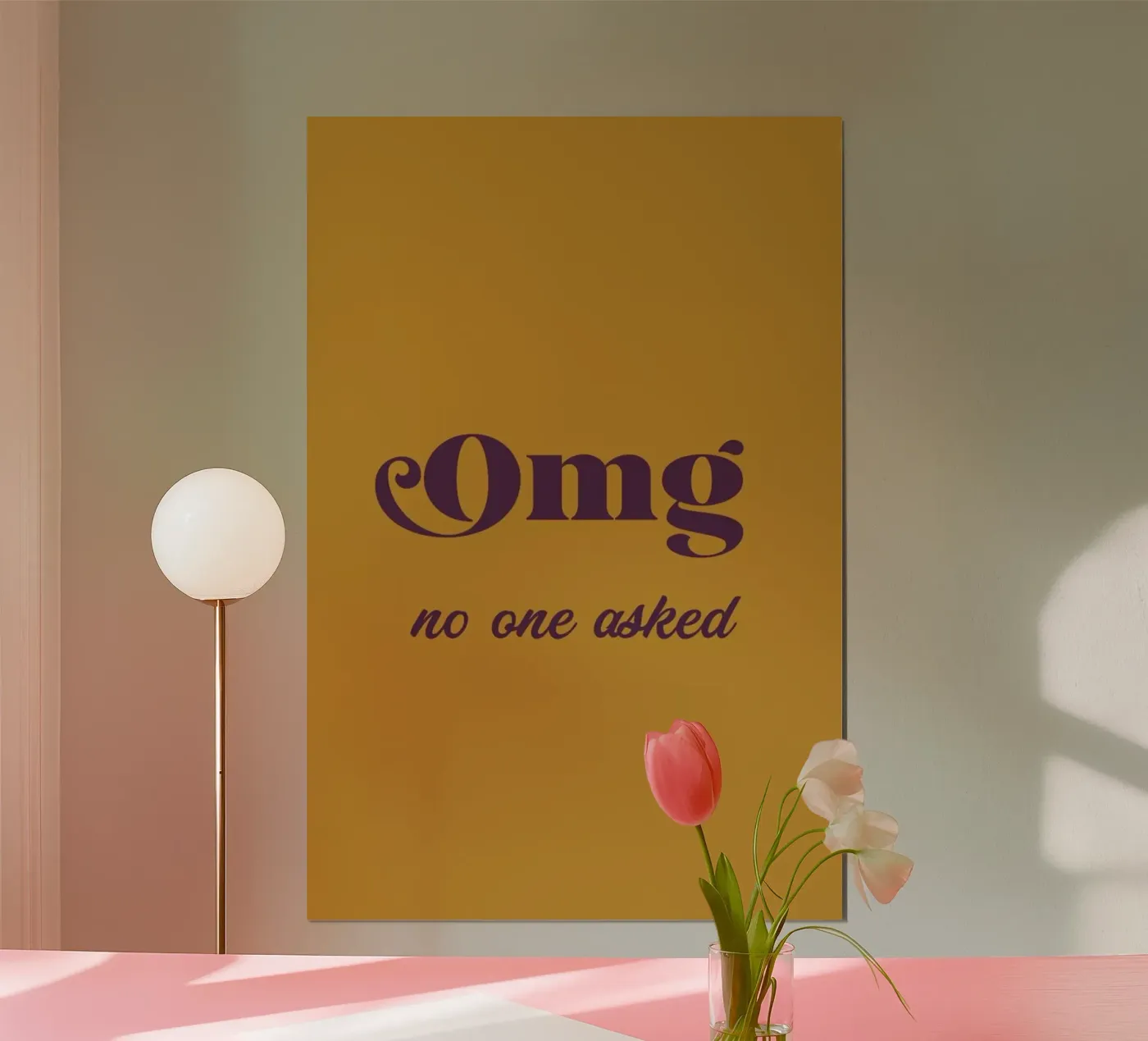 Omg Mustard poster da Trabolt Design