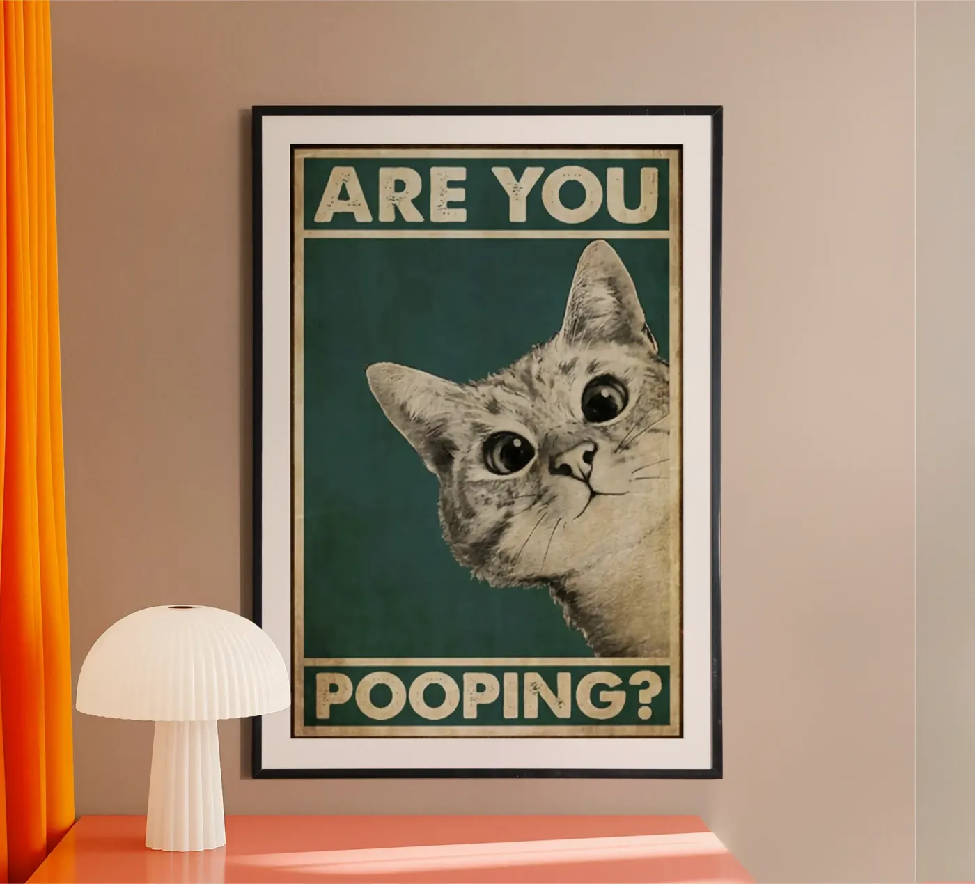 Are You Pooping ? poster van Arjun
