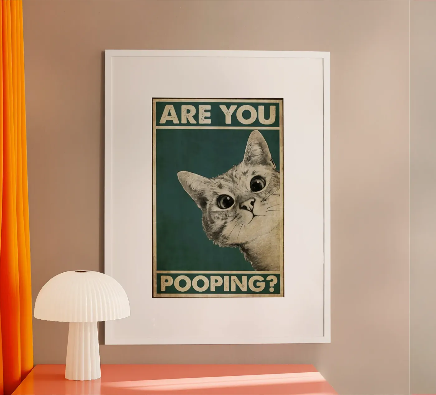 Are You Pooping ? poster van Arjun
