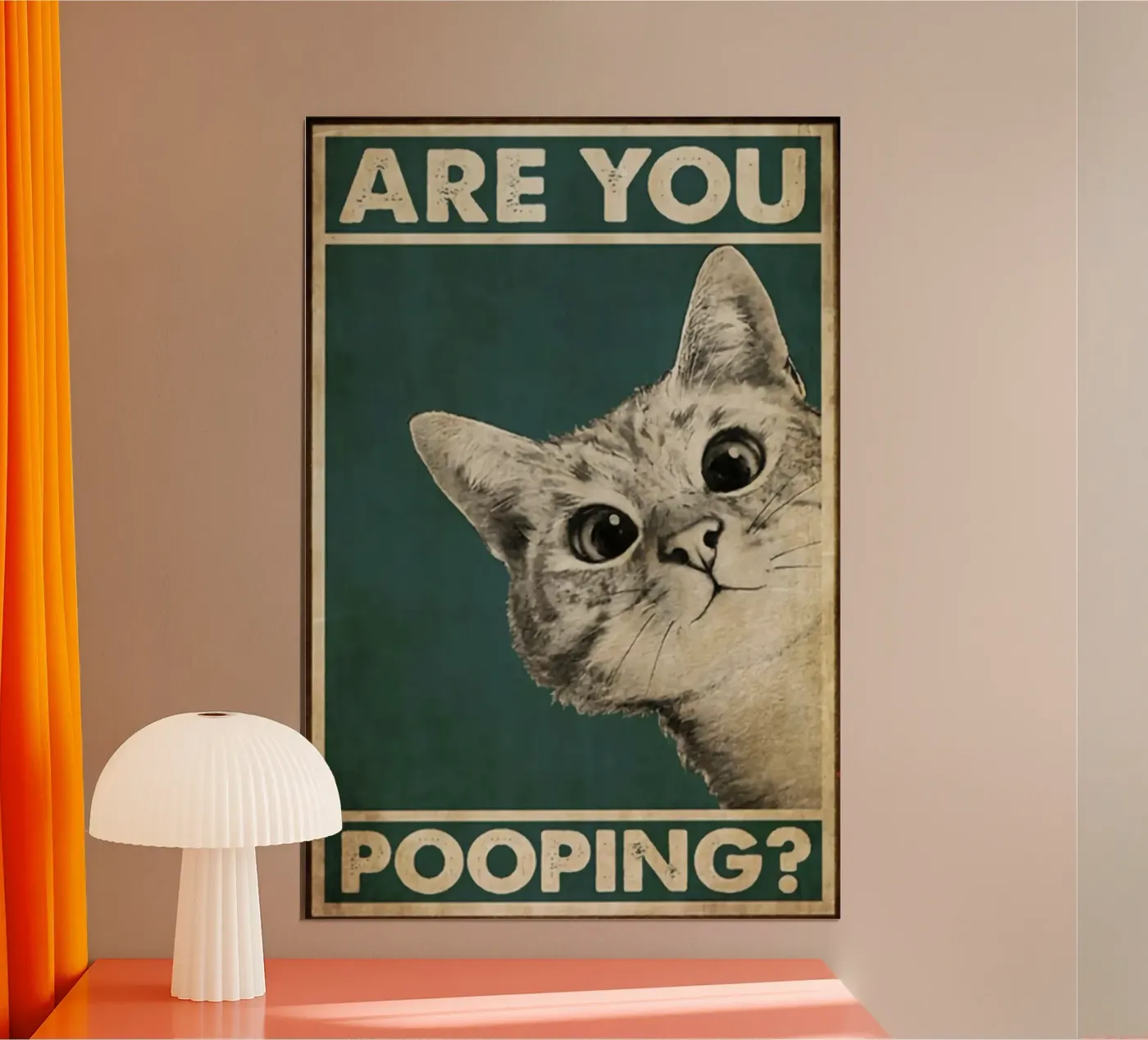 Are You Pooping ? poster van Arjun