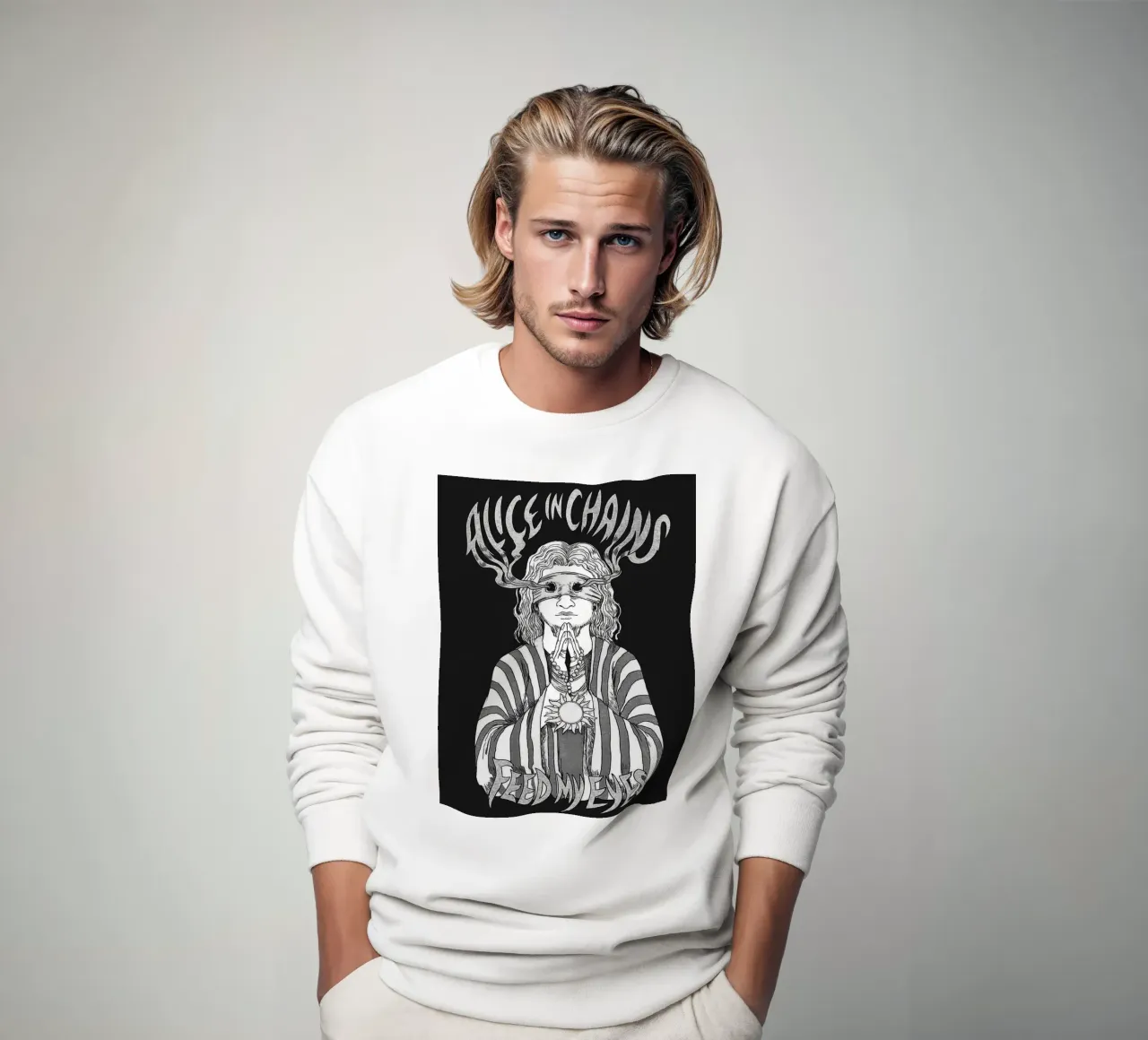 Alice in Chains felpa da vanhesling