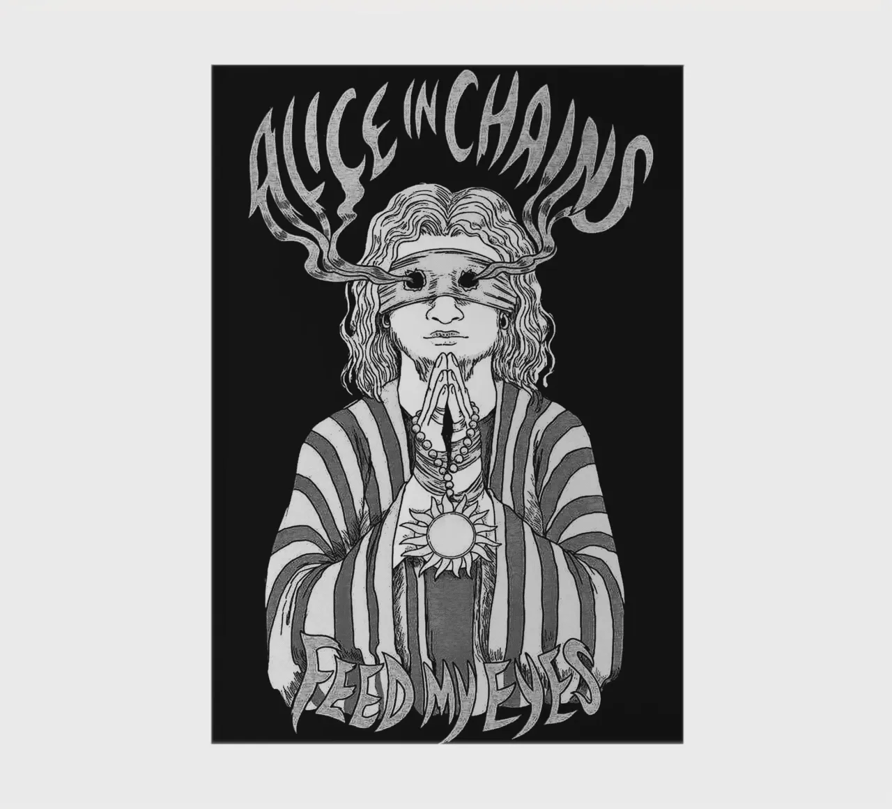 Alice in Chains notebook by vanhesling