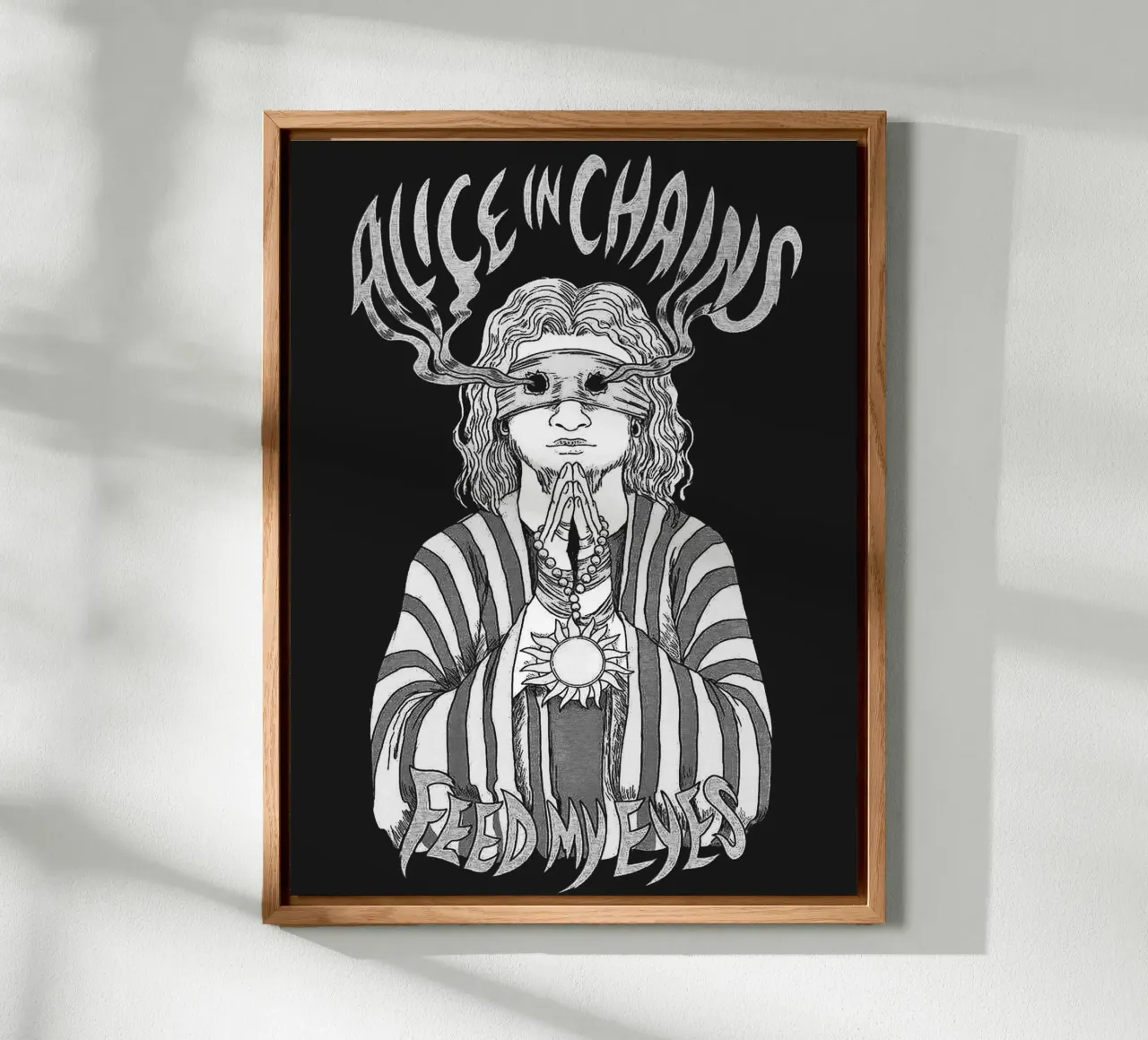 Alice in Chains alluminio dibond da vanhesling
