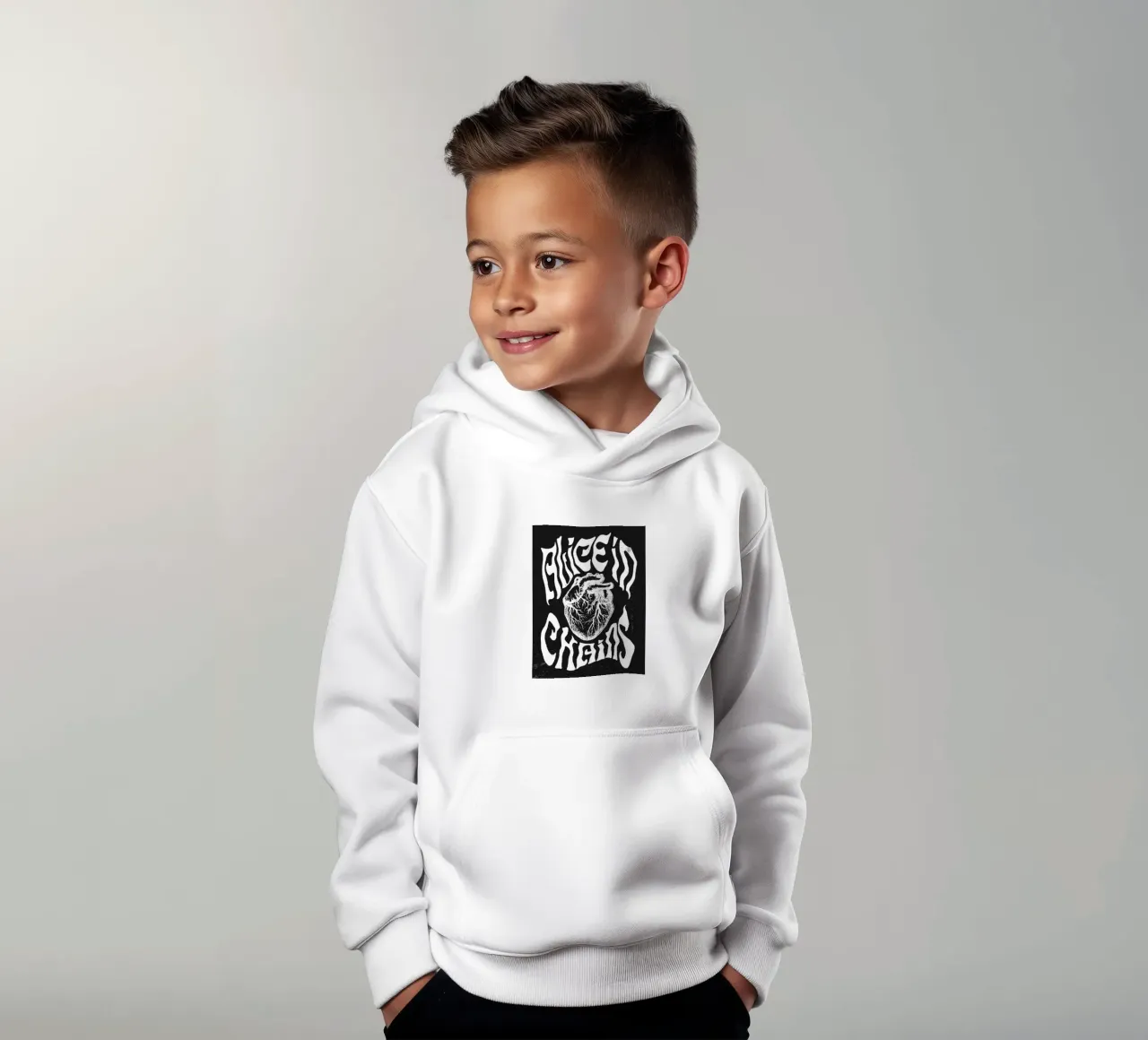Alice in Chains felpa bambino con cappuccio da vanhesling