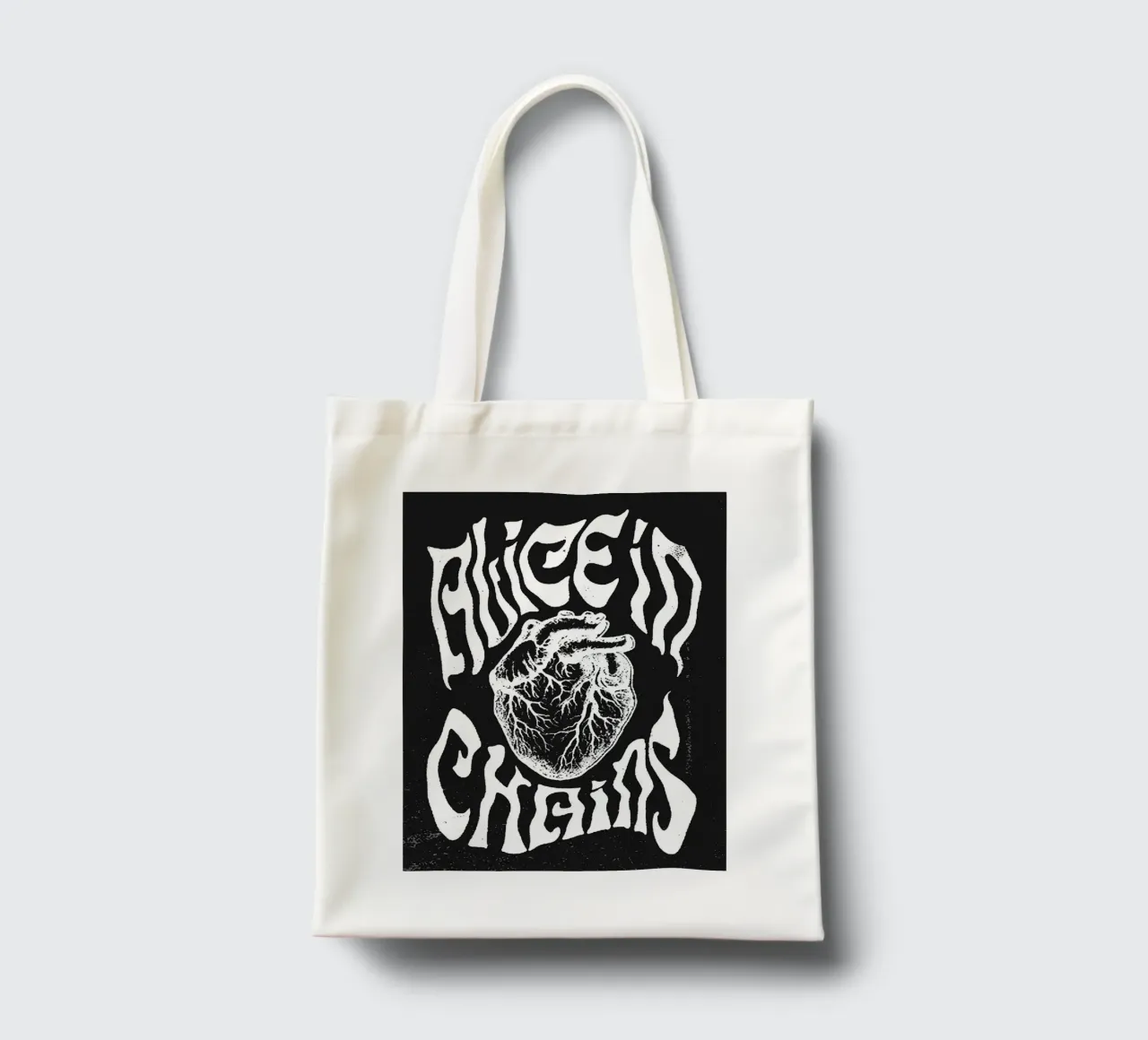 Alice in Chains borsa in juta da vanhesling