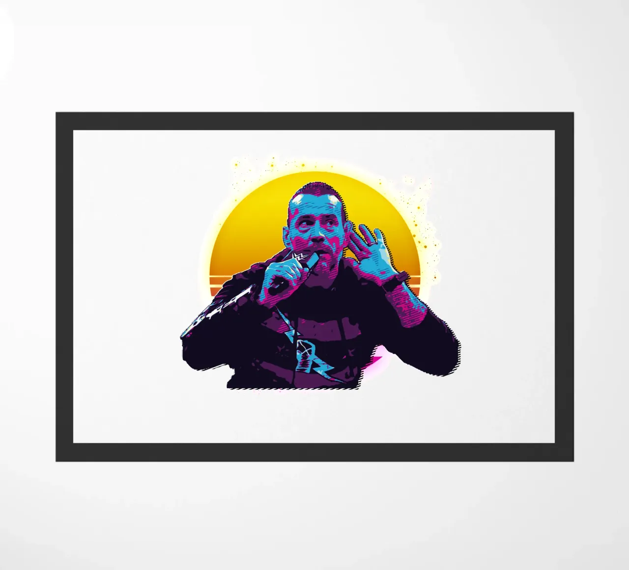Cosa? CM Punk Retro zerbino da singpentinksale