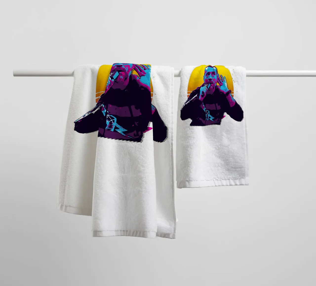 Cosa? CM Punk Retro asciugamano da bagno da singpentinksale