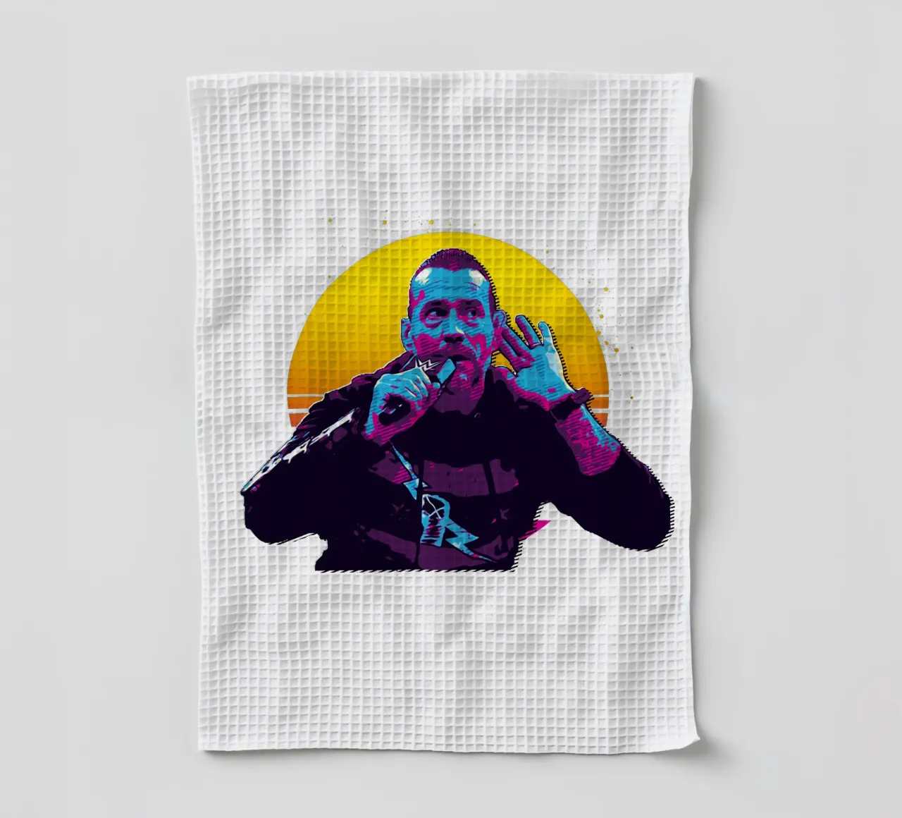 Cosa? CM Punk Retro canovaccio da cucina da singpentinksale