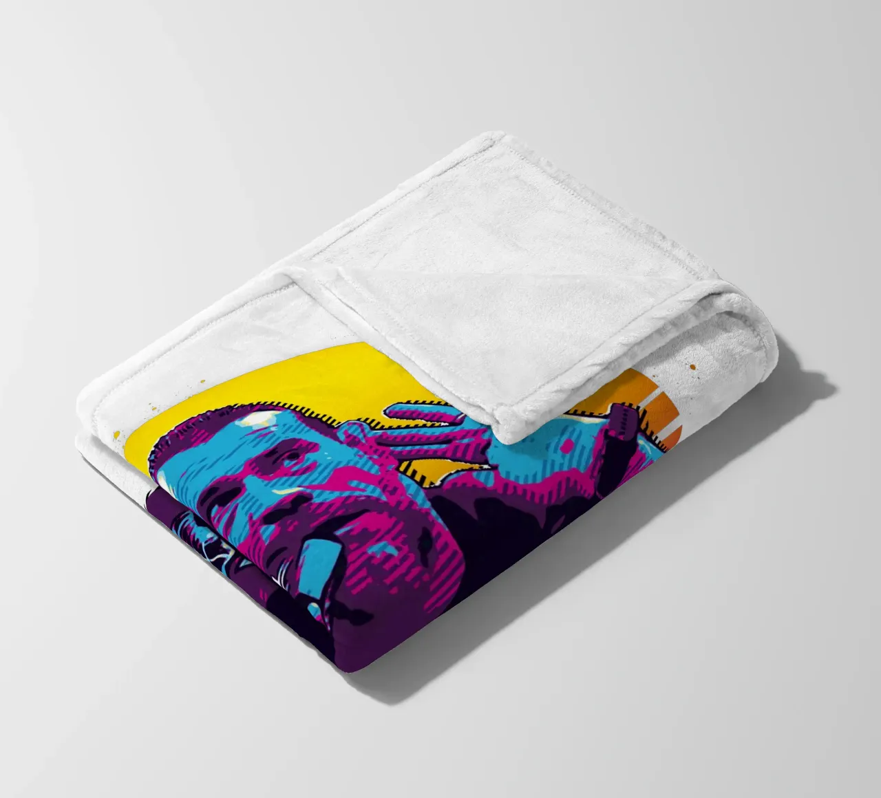 Cosa? CM Punk Retro coperta in pile da singpentinksale