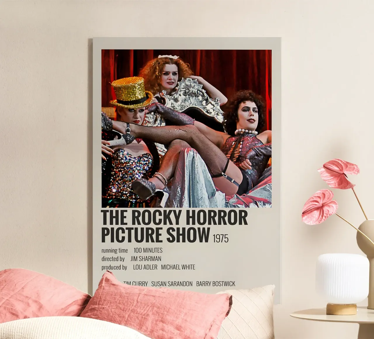 THE ROCKY HORROR PICTURE SHOW 1975 acrylic glass by MVFminimalist