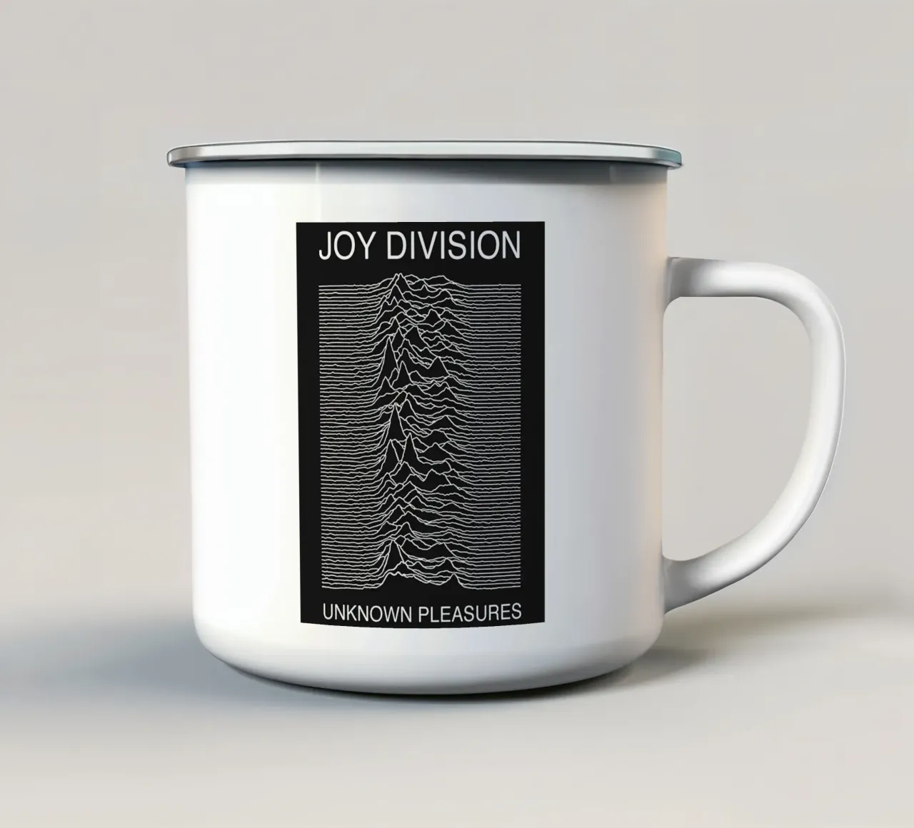 Joy Division tazza in smalto da vanhesling