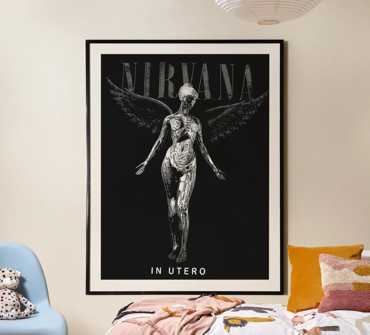 arte della band dei nirvana carta hahnemühle da vanhesling