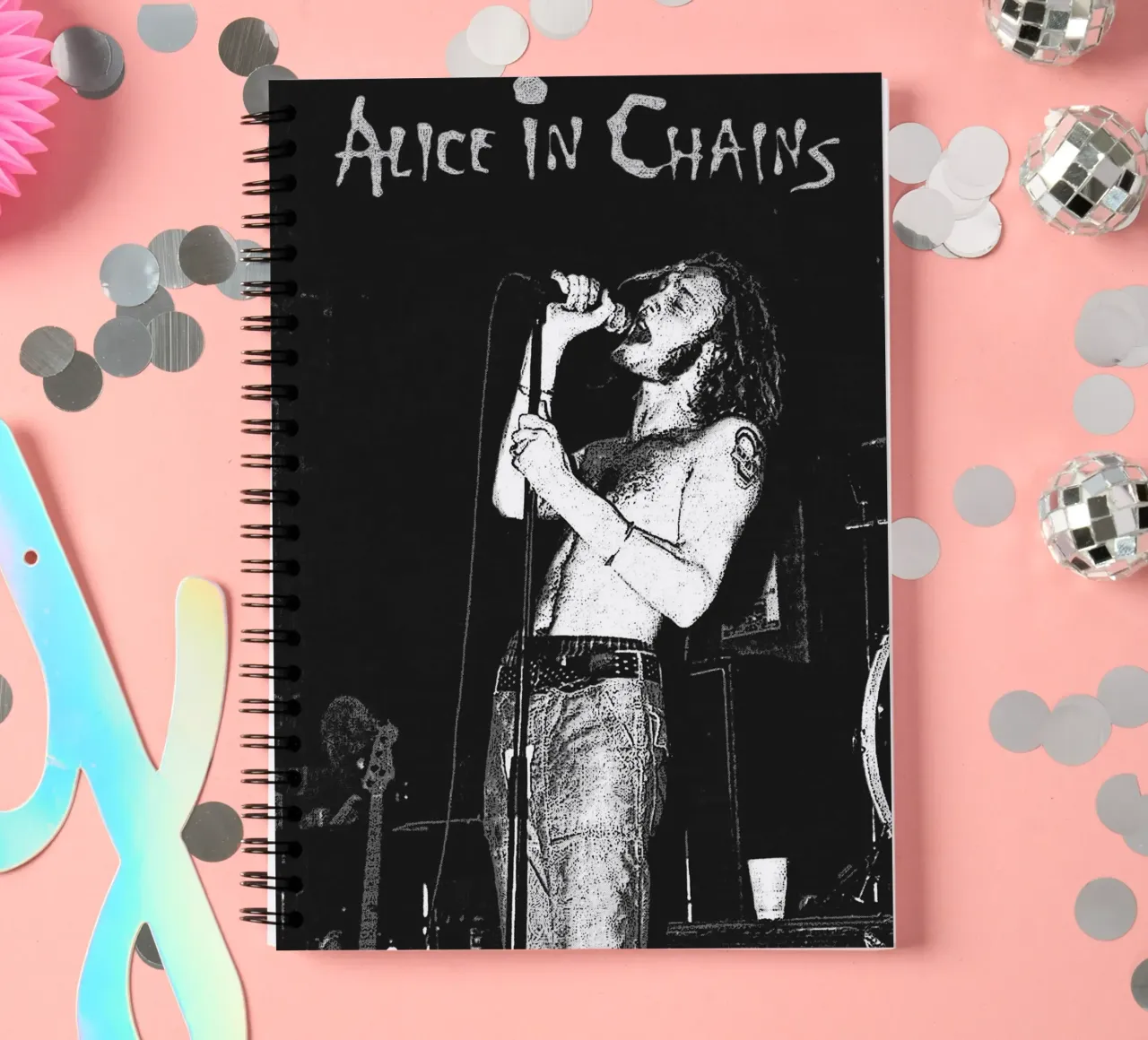 Alice in Chains diario ad anelli da vanhesling