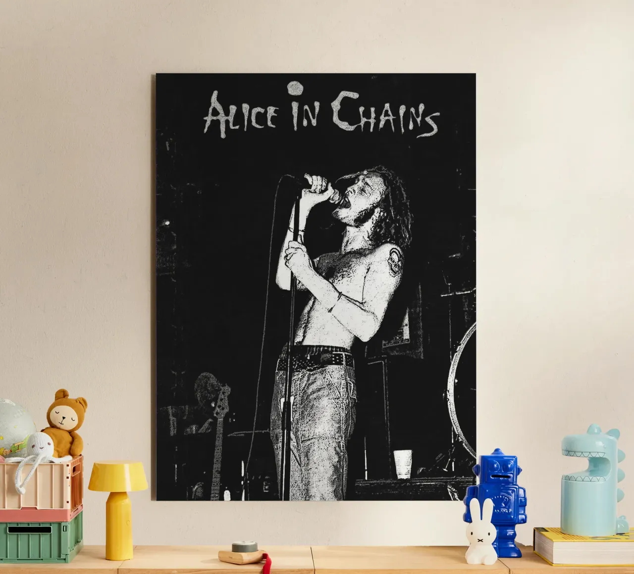 Alice in Chains alluminio dibond da vanhesling