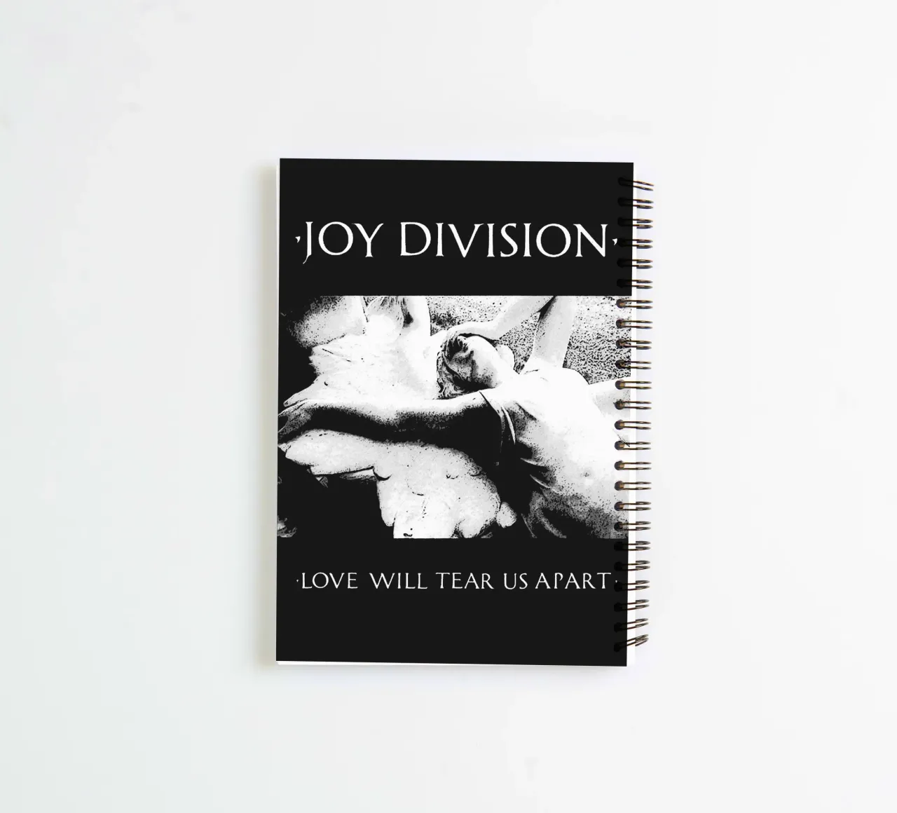 Joy Division spiral notebook by vanhesling