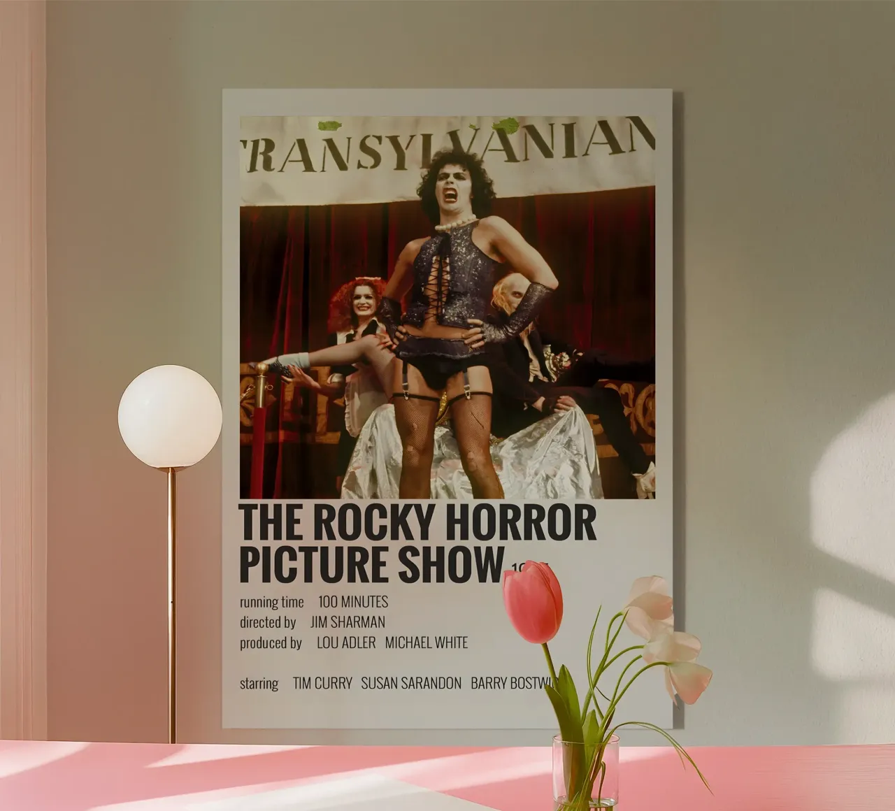 THE ROCKY HORROR PICTURE SHOW 1975 acrylic glass by MVFminimalist