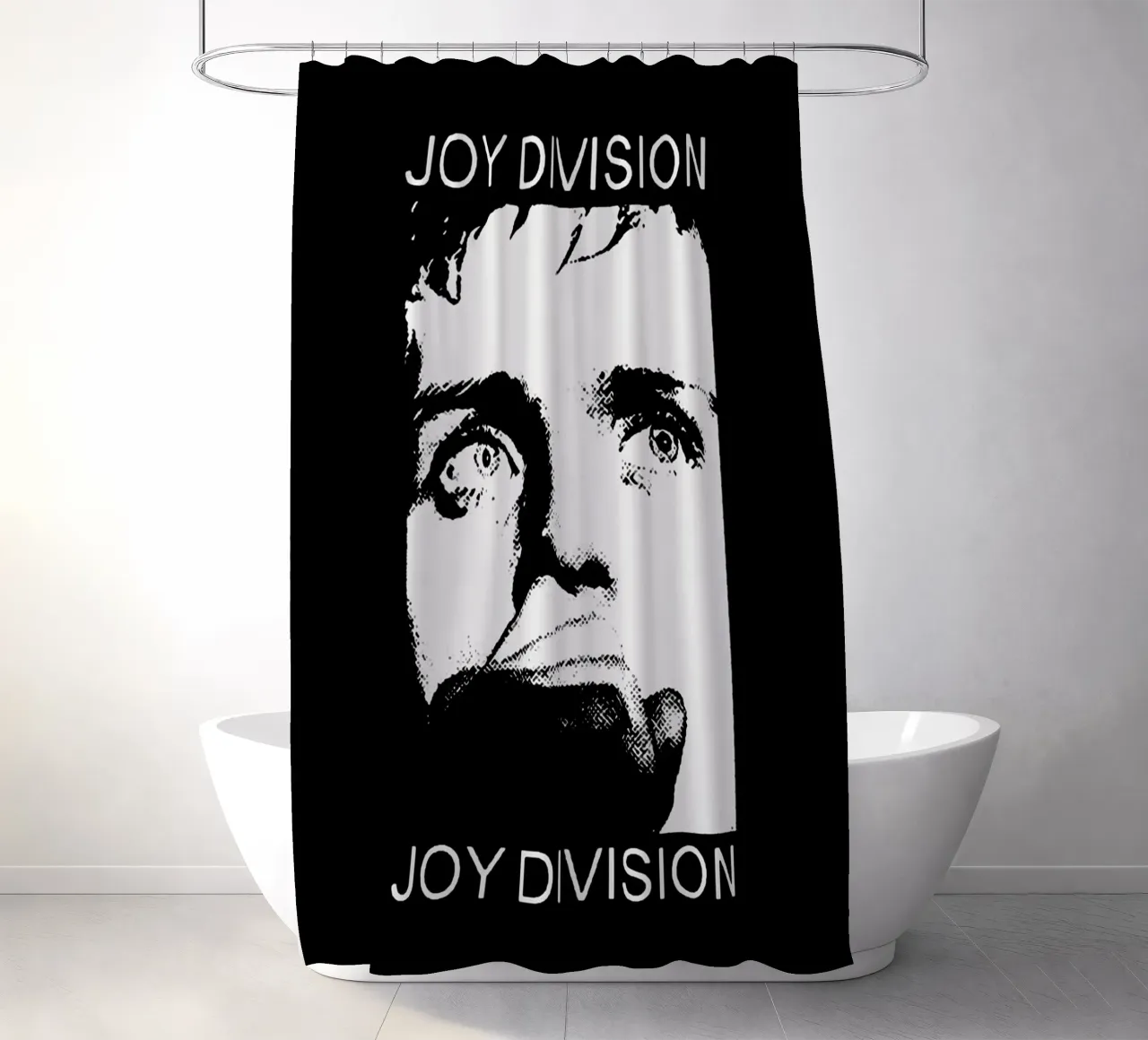 Joy Division rideau de douche de vanhesling