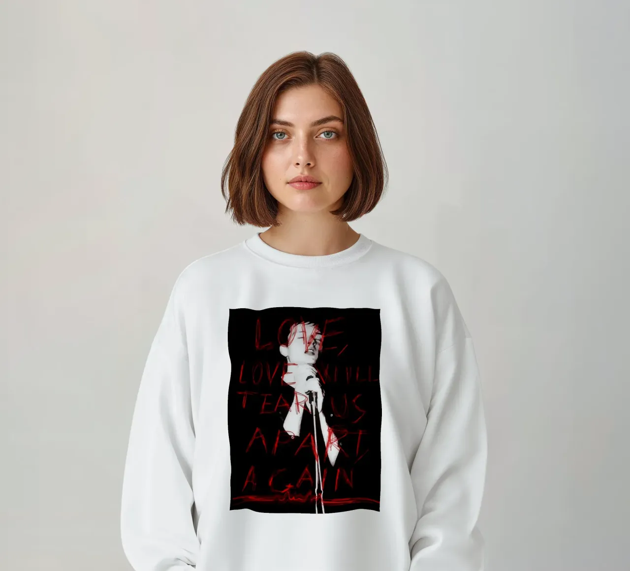 Joy Division felpa da vanhesling