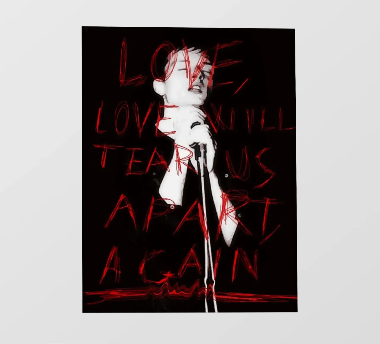 Joy Division pellicola backlit da vanhesling