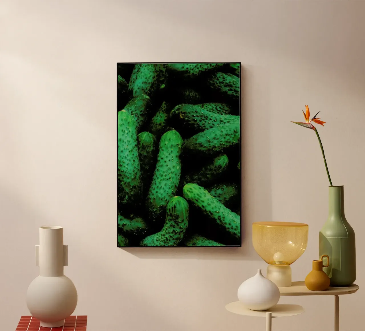 Pickles plexiglass da Sebastian Hilgetag