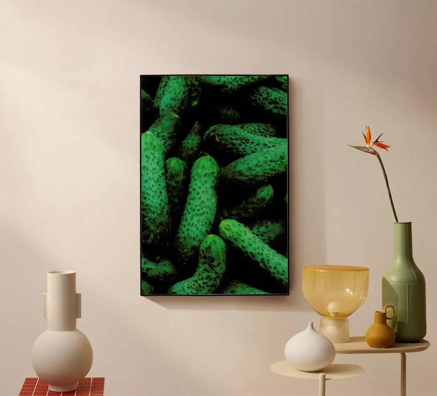 Pickles plexiglass da Sebastian Hilgetag