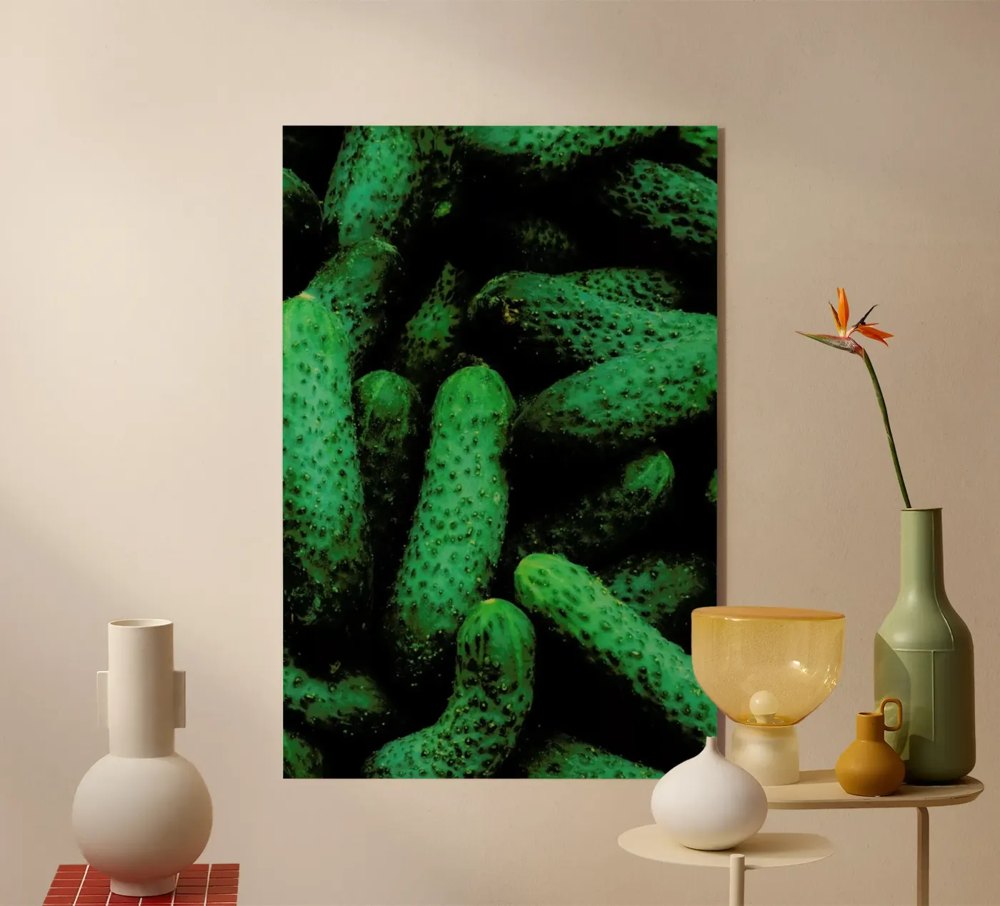 Pickles plexiglass da Sebastian Hilgetag